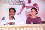 Kareena Kapoor, Ajay Devgan at Singham Returns Promotional Event in Mumbai on 8th Aug 2014